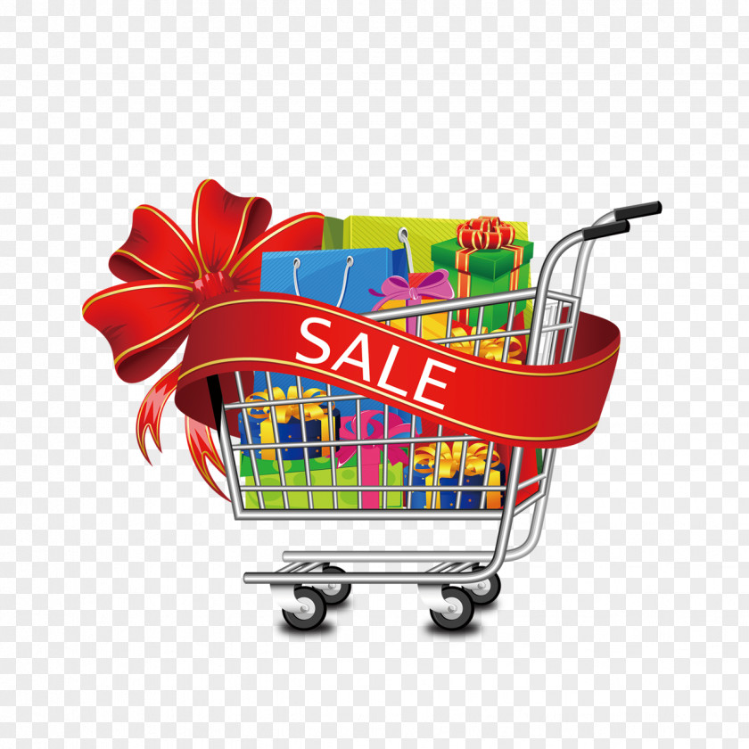 Shopping Cart Bag Logo PNG