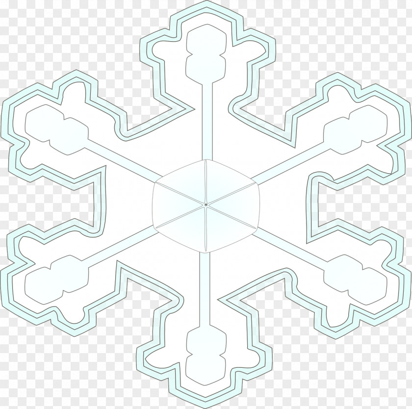 Snow White Angle Pattern PNG