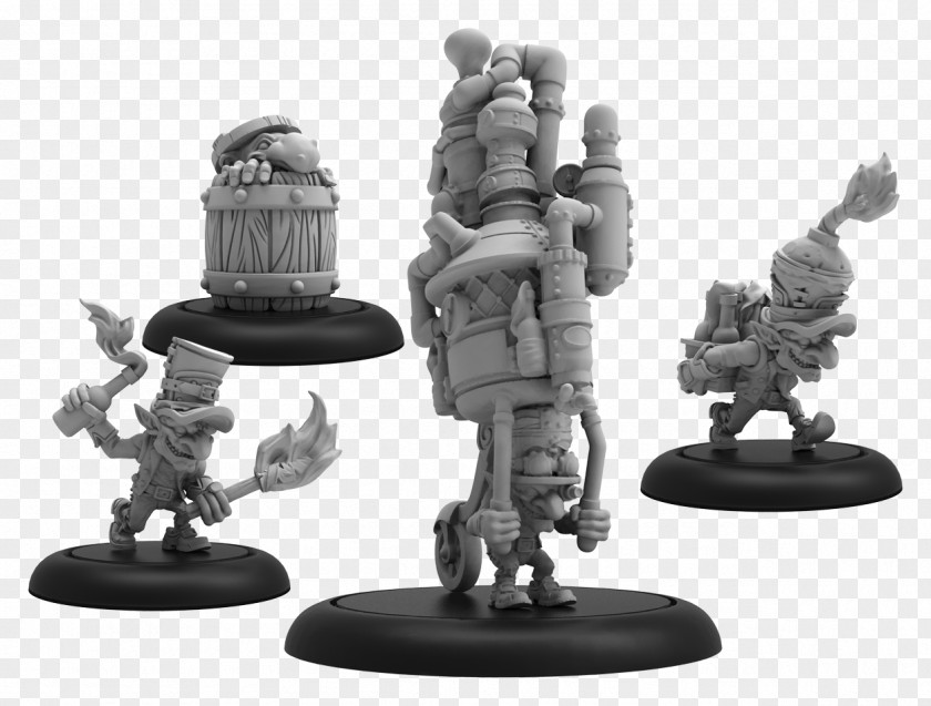 Weapon Hordes Warmachine Privateer Press Miniature Figure PNG