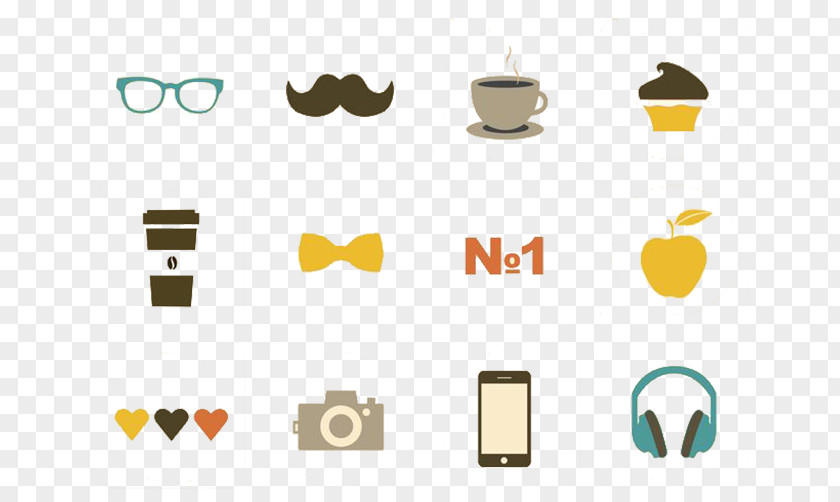 Beard Bow Earphone Coffee Shoelace Knot Clip Art PNG