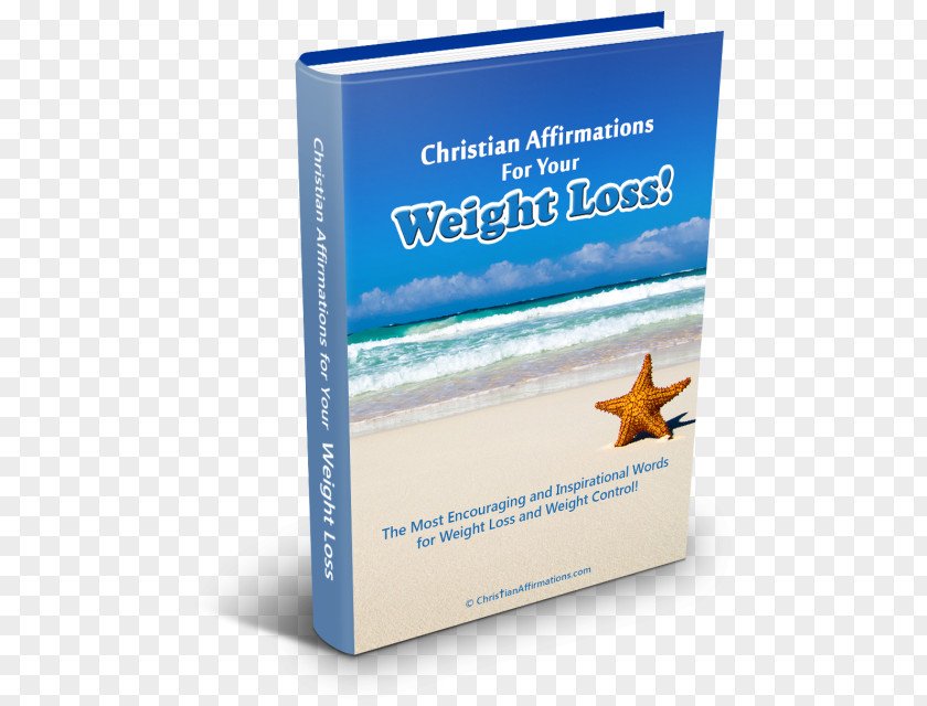 Christian Prayer Affirmations For Weight Loss Book Brand Positive PNG