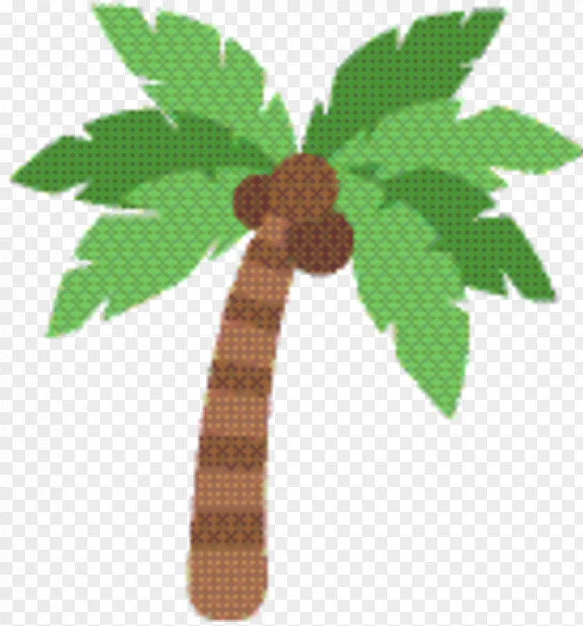 Plant Stem Symbol Palm Tree Background PNG