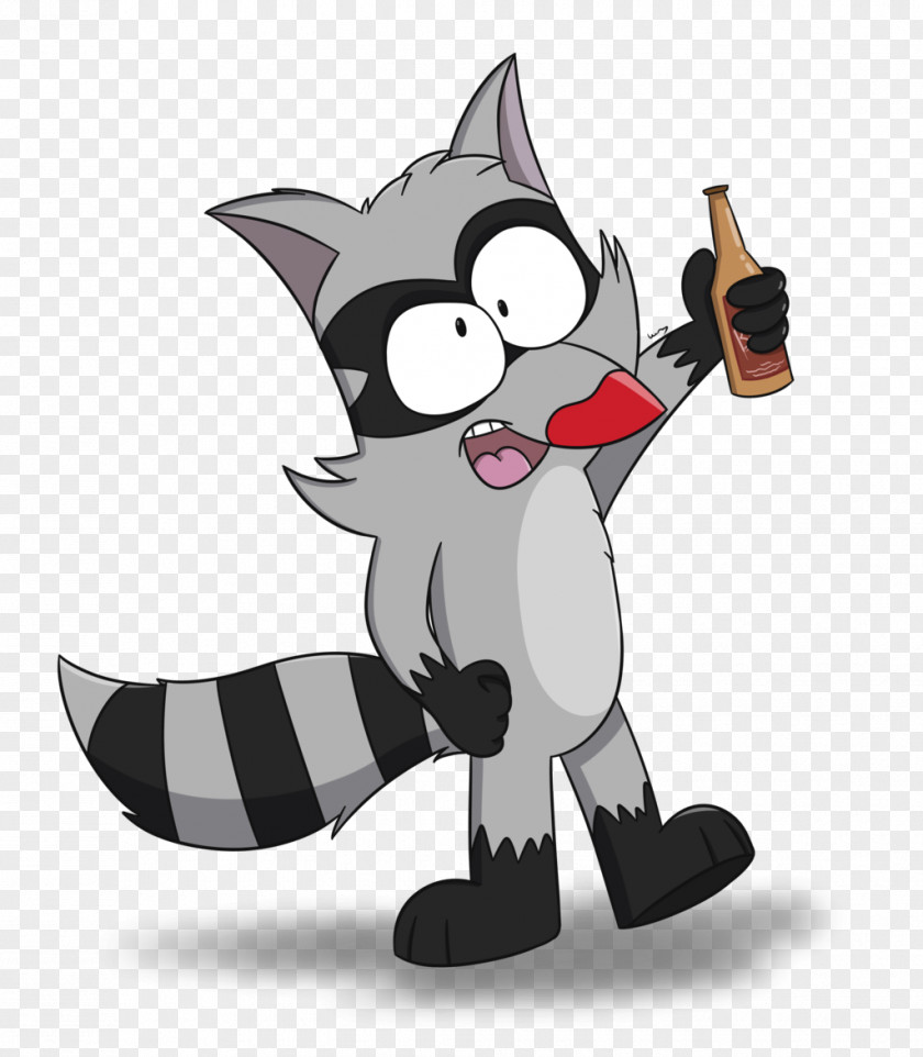 Raccoon Cat Drawing Pet Animal PNG