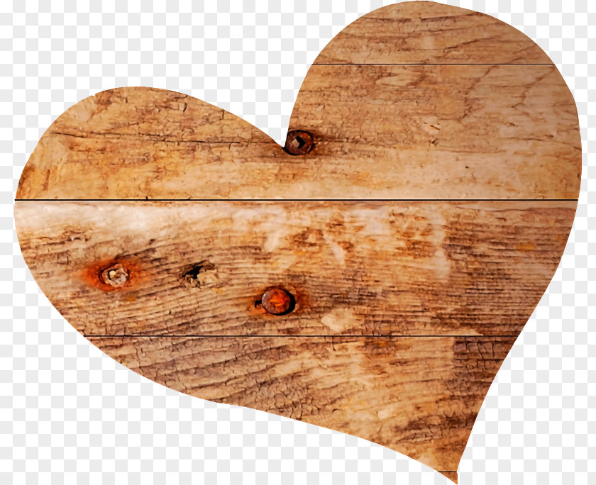 Wood Stain Heart Grain PNG