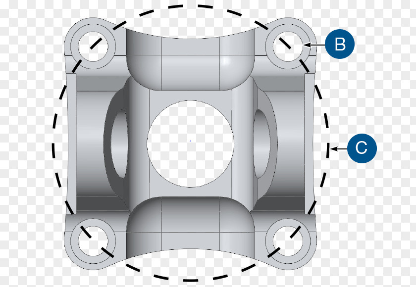 Car Universal Joint Flange Drive Shaft Bolt Torque PNG