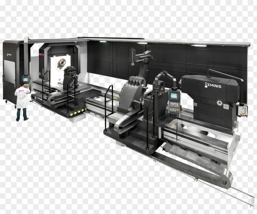 Cylindrical Grinder Machine Tool Lathe Computer Numerical Control Spindle PNG