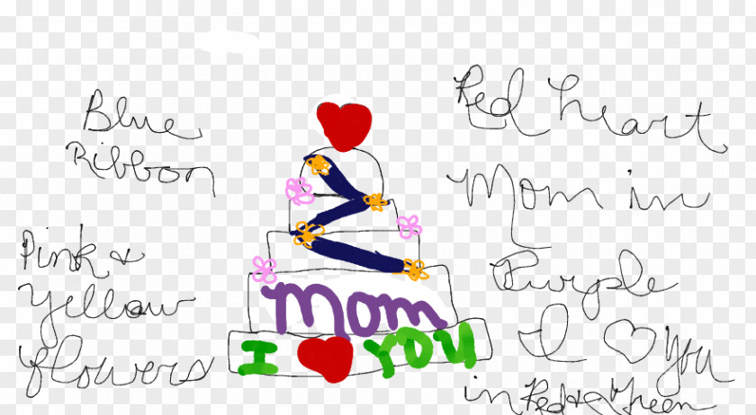 I Love You Mom Human Behavior Gift Clip Art PNG
