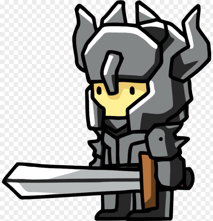 Knight Scribblenauts Unlimited Remix Character PNG