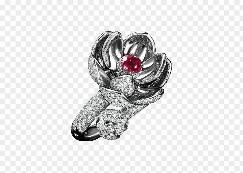 Lotus Close Jewellery Qeelin Earring Gemstone PNG