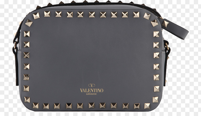 Valentino Rivet Leather Shoulder Bag Lady Handbag SpA Satchel PNG