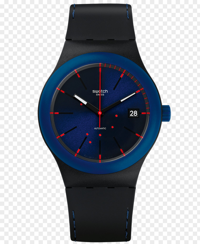 Watch Swatch Clock Mechanical Automatic PNG