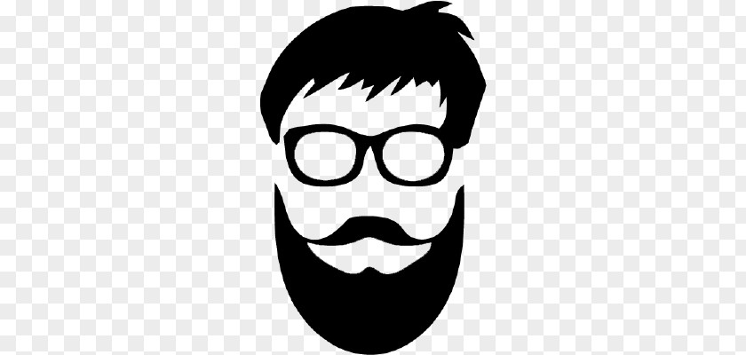 Beard Sticker Decal Sunglasses PNG