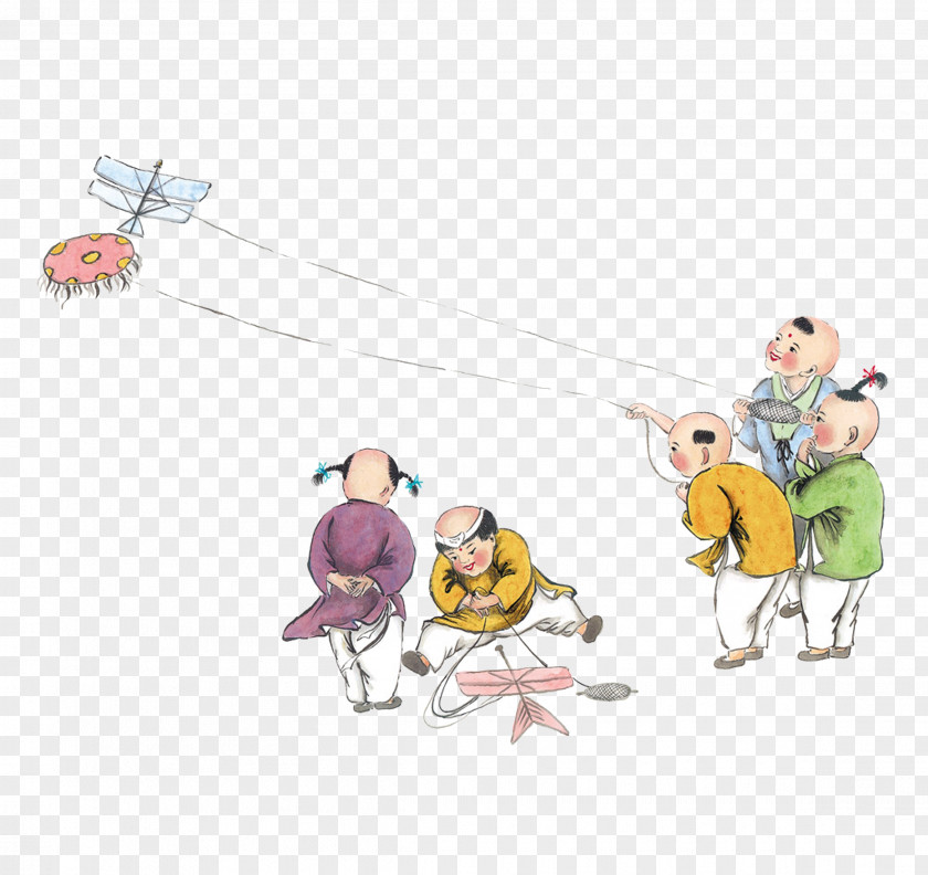 Ching Ming Festival Of The Ancient People To Fly Kite Material Free Pull Qingming China Chunfen Sembahyang Kubur PNG
