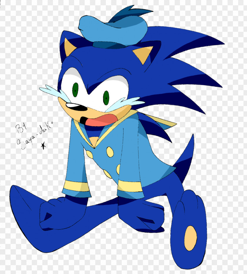 Cute Donald Duck Sonic The Hedgehog Drive-In Illustration PNG