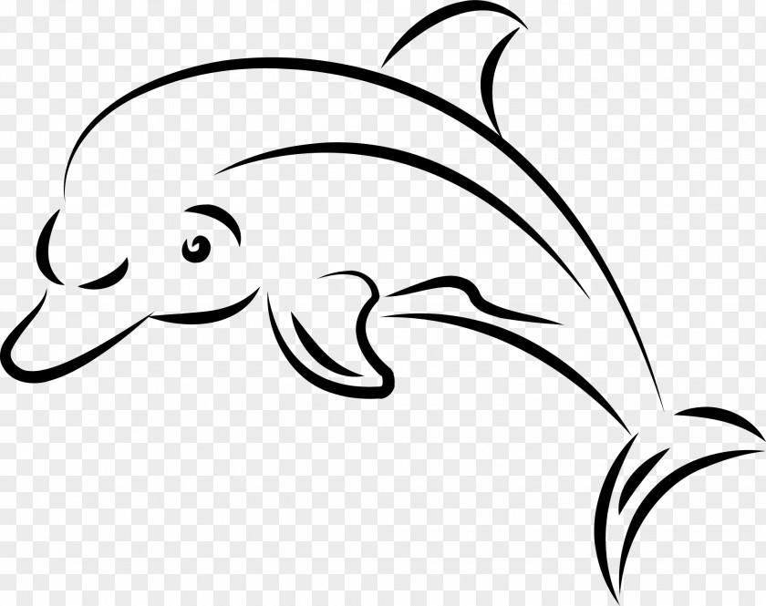 Dolphins Line Drawing Dolphin Silhouette Clip Art PNG