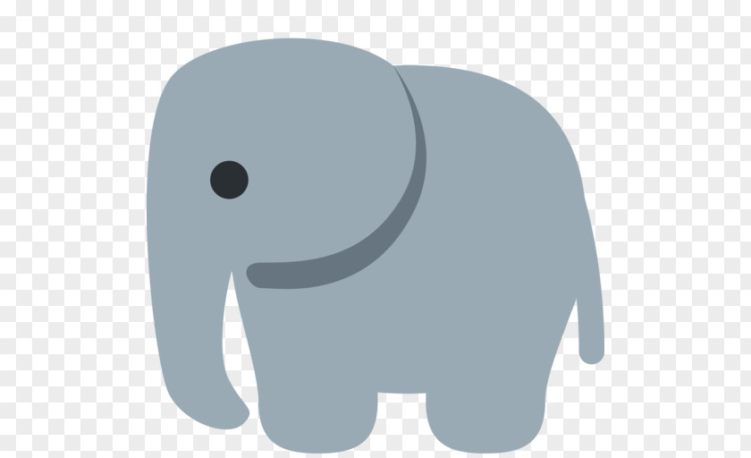 Emoji African Elephant Asian SMS PNG