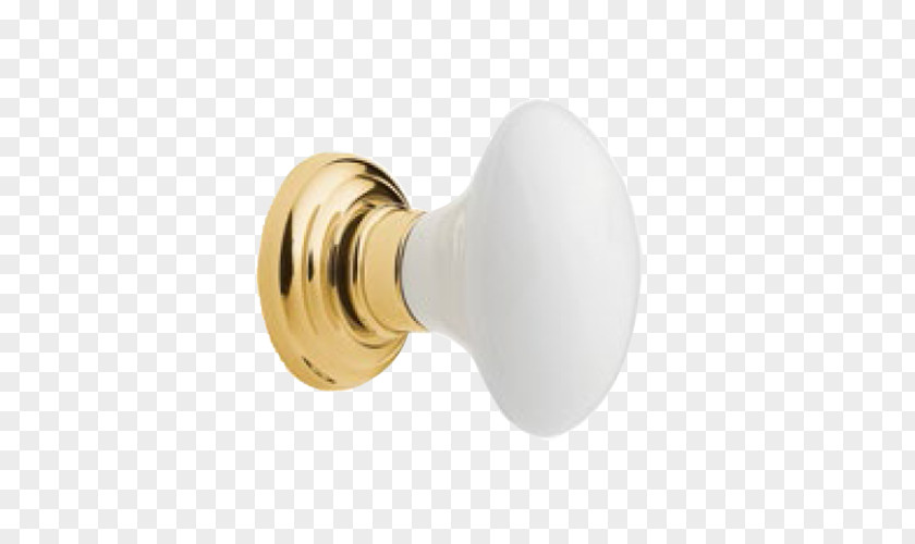 Glass Door Handle Brass PNG