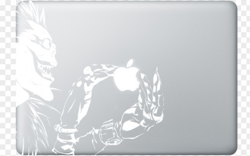 Macbook MacBook Macnote Studio Seri Kembangan Decal Ryuk PNG