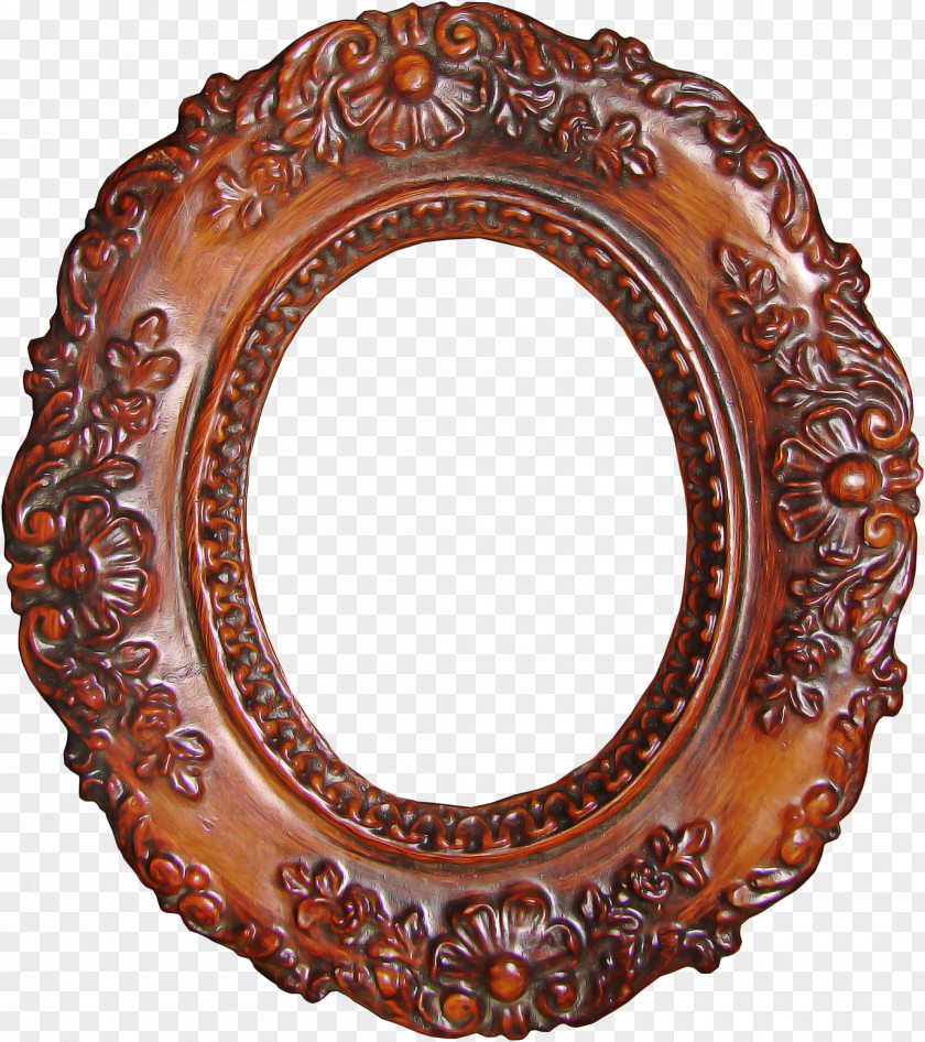 Metal Picture Frame Wood PNG