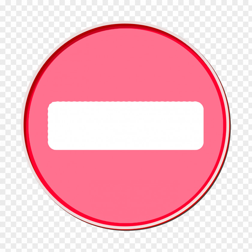 No Entry Icon Signals & Prohibitions Forbidden PNG