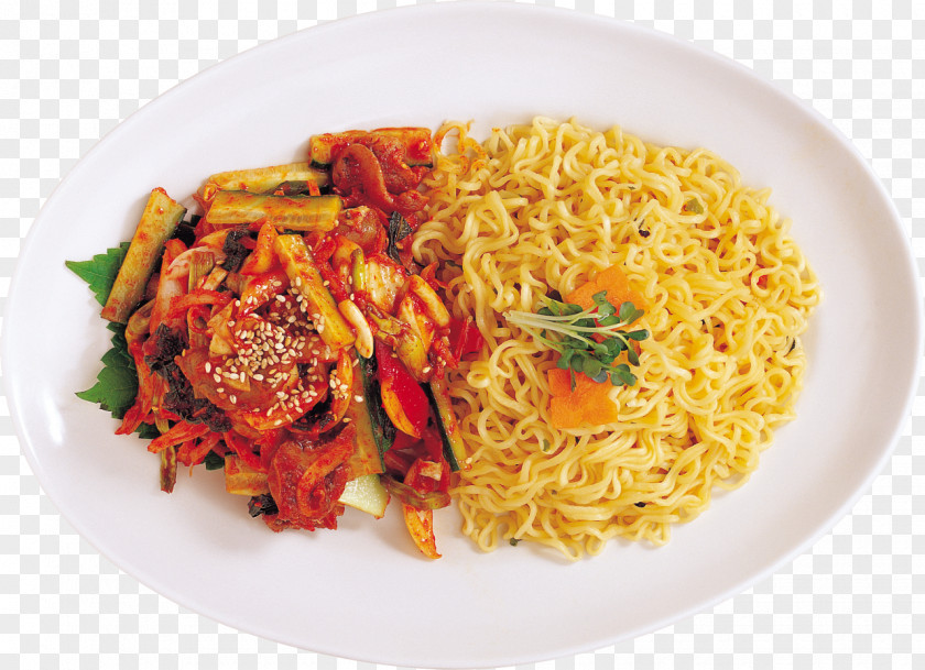 Noodles Italian Cuisine Lo Mein Thai Chinese Asian PNG