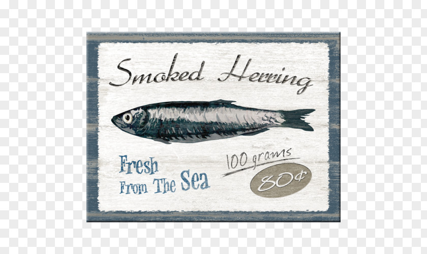 Smoked Herring Sardine Fish Smoking Craft Magnets PNG