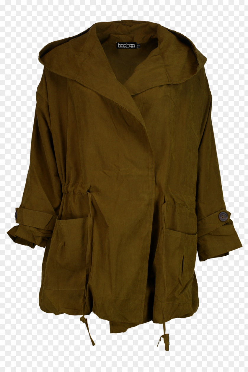 Trench Coat Khaki Overcoat PNG