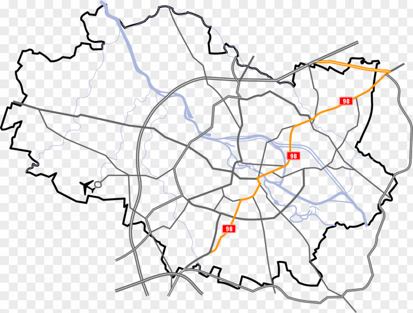 Wschodnia Wrocławia Bypass National Road 98 A8 Autostrada Map PNG