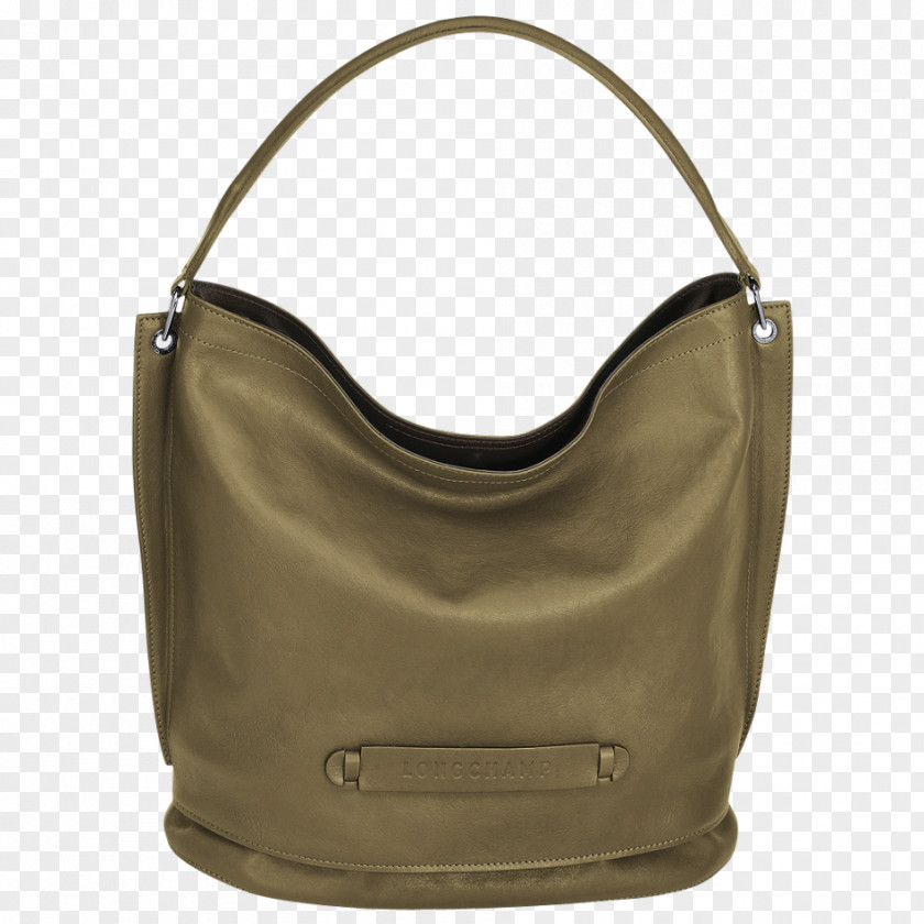 Bag Hobo Leather Longchamp Handbag PNG