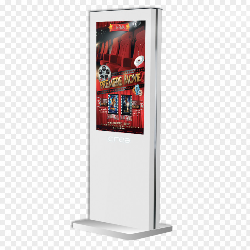 Digital Signage Display Device Ayaklı Interactive Kiosks Advertising Multimedia PNG
