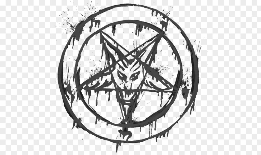 Satan Church Of The Satanic Bible Satanism Pentagram Sigil Baphomet PNG