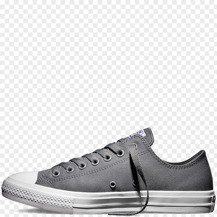 Vintage Converse Tennis Shoes For Women Chuck Taylor All-Stars Mens All Star II Ox Plimsoll Shoe CT Hi Black/ White PNG