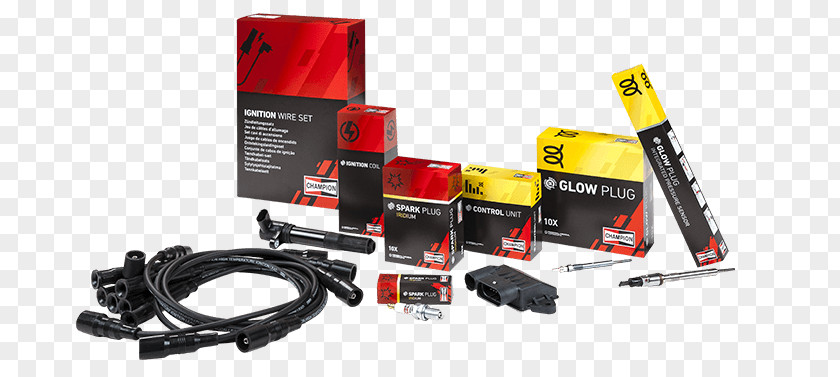 Automotive Ignition Part Car Spark Plug System Motor Vehicle Windscreen Wipers Champion PNG