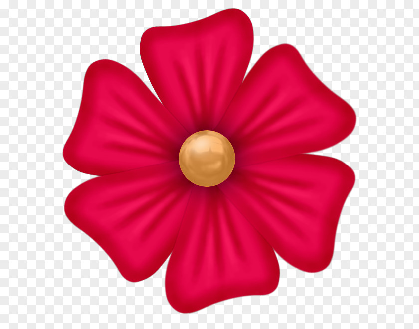 Flower Red Drawing Cartoon Clip Art PNG
