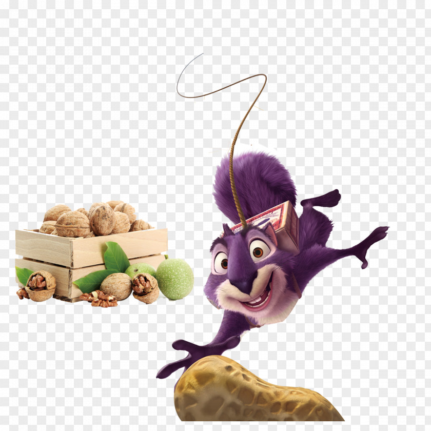 Flying Squirrel Nuts Pack Surly Andie Purple Film Cinema PNG