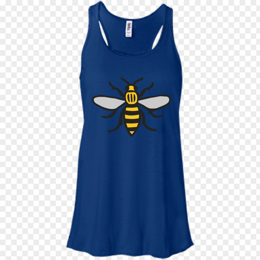 Manchester Bee Hoodie Long-sleeved T-shirt Gildan Activewear PNG