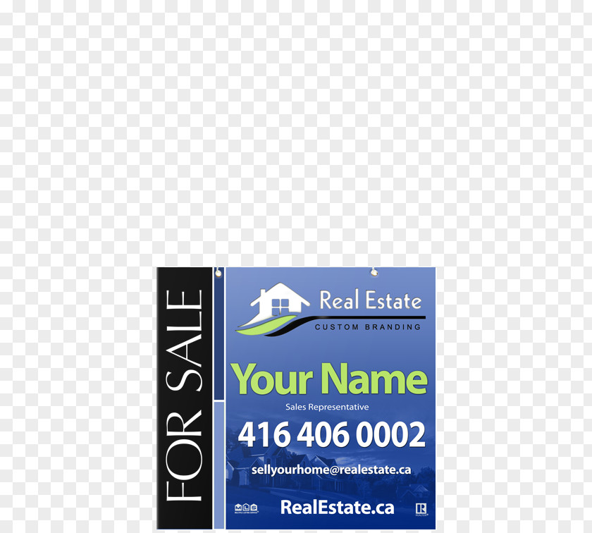 Real Estate Sign Logo Brand Font Service Product PNG