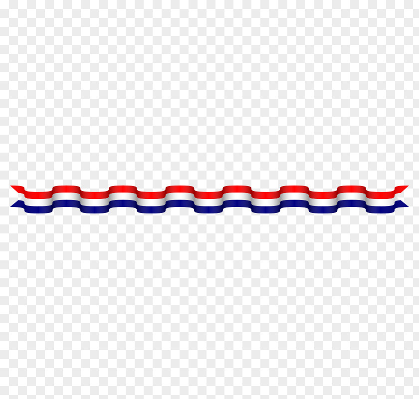 Ribbon Red Blue White PNG