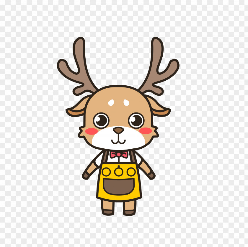 Bounty Reindeer Clip Art Antler Character Pattern PNG