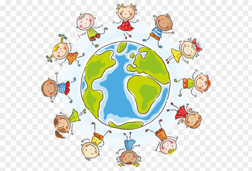 Earth World Child Clip Art PNG
