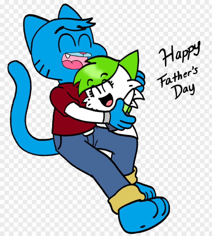 Father's Day DeviantArt Gumball Watterson Mr.Grumpy PNG