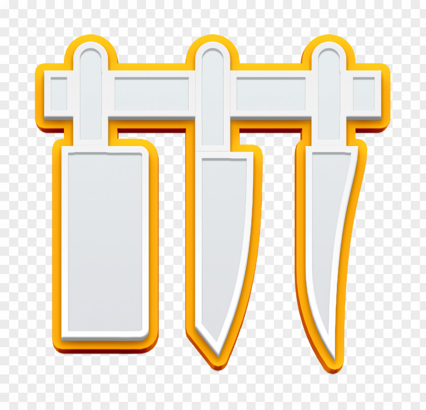 Knives Icon Food Gastronomy Set PNG
