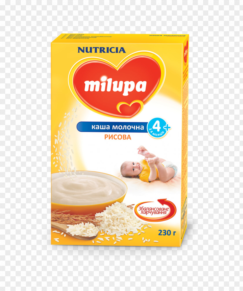 Rice Pack Kasha Porridge Milupa Cereal PNG