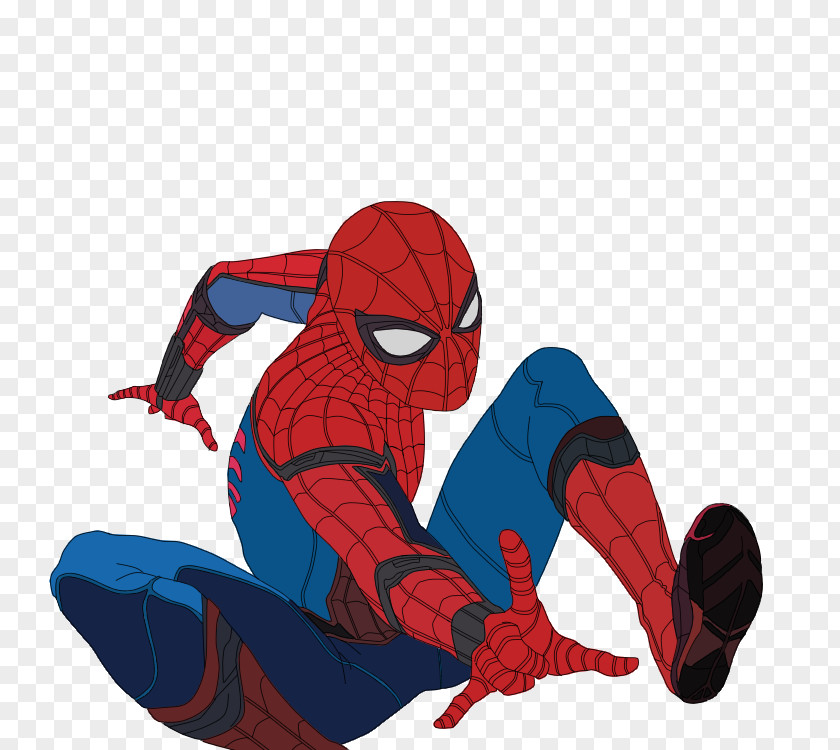 Spiderman Homecoming Superhero Shoe RED.M Clip Art PNG