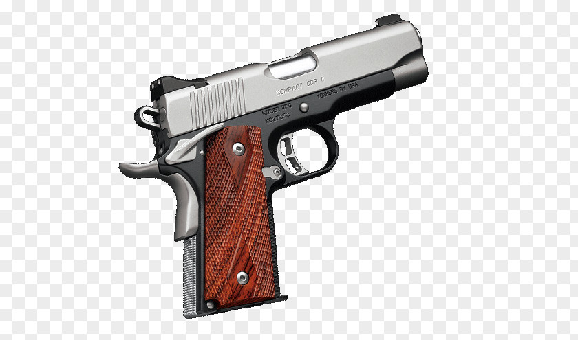 Confirmed Sight Kimber Manufacturing Custom .45 ACP Firearm Pistol PNG