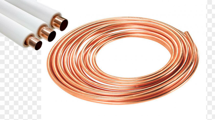 Copper Material Pipe Thermal Insulation Kabel PNG