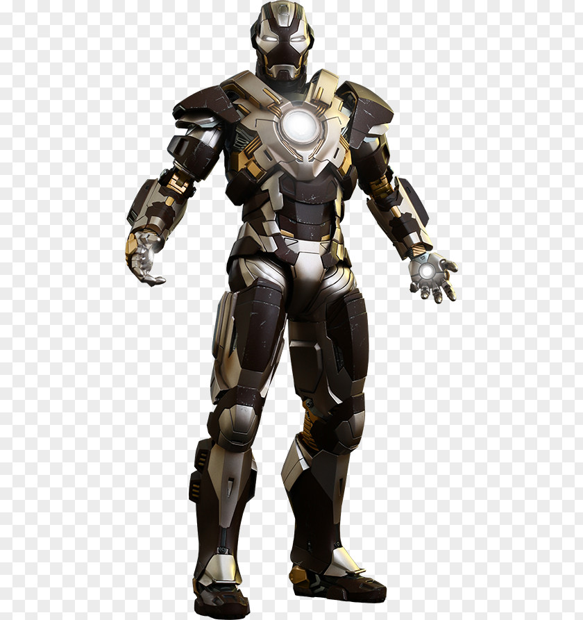Iron Machine Man's Armor Marvel Cinematic Universe Hot Toys Limited Action & Toy Figures PNG