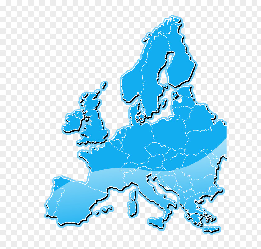 Map Europe Vector World PNG