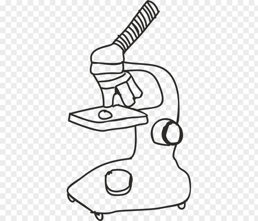 Microscope Clip Art Image Drawing PNG