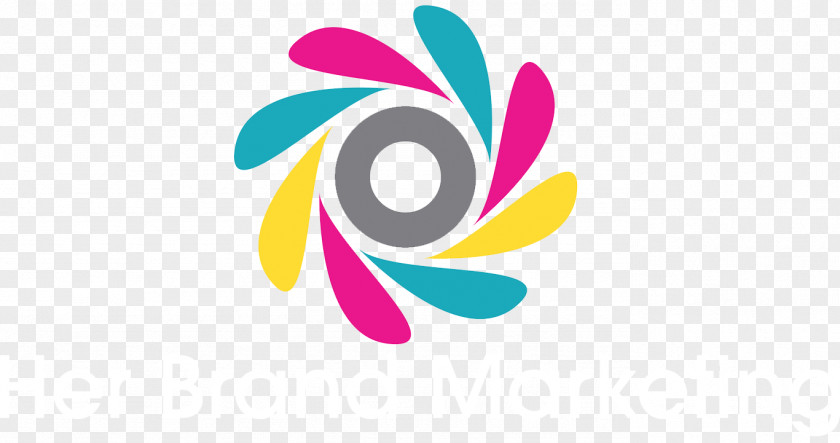 Flower Logo HER Brand Marketing Business Graphic Design PNG